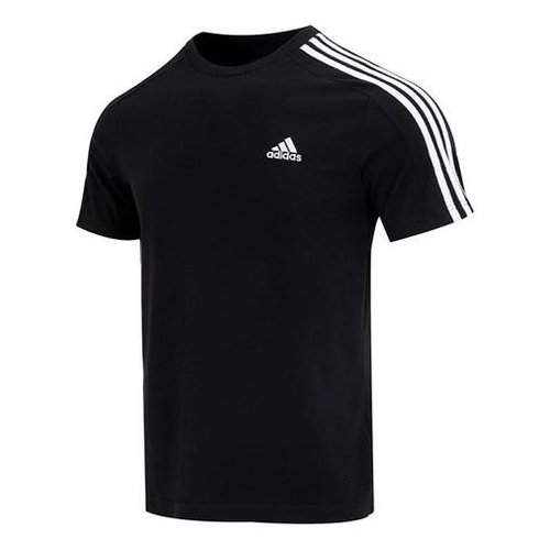 adidas Essentials Single Jersey 3-Stripes Tee